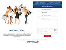 Tablet Screenshot of innowacje.pl